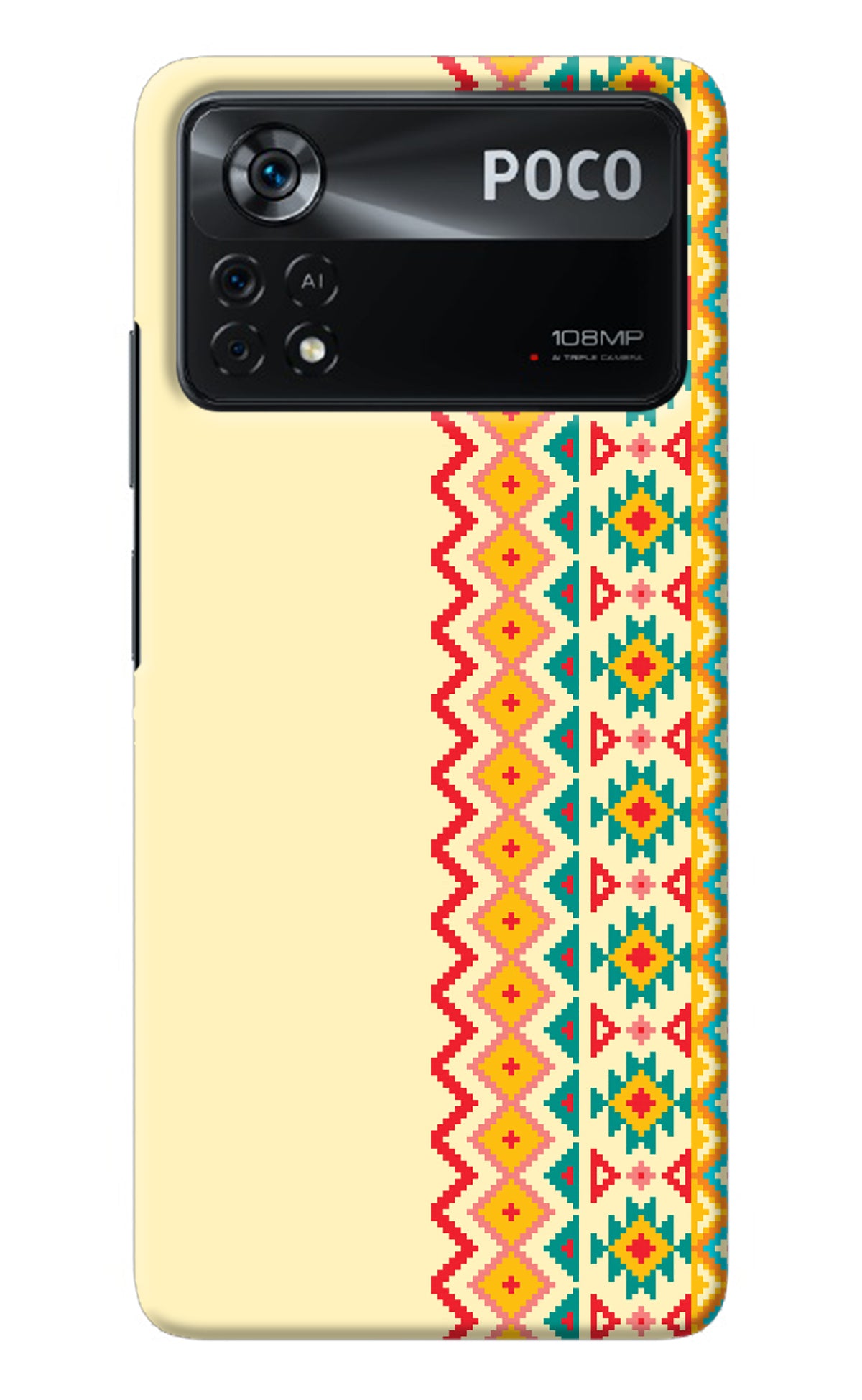 Ethnic Seamless Poco X4 Pro Back Cover