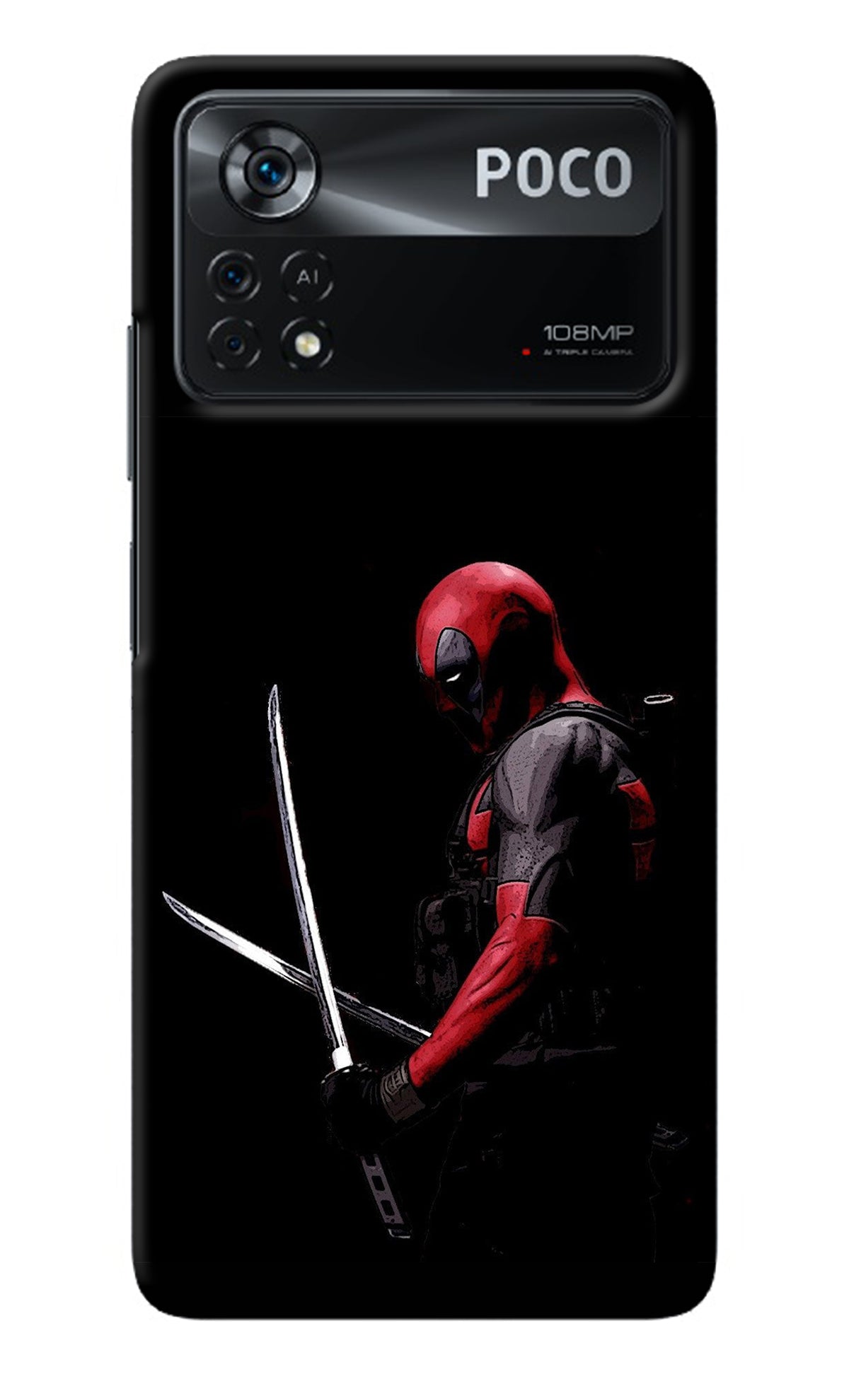 Deadpool Poco X4 Pro Back Cover