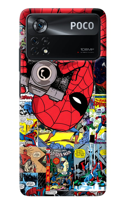 Spider Man Poco X4 Pro Back Cover