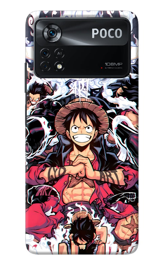 One Piece Anime Poco X4 Pro Back Cover