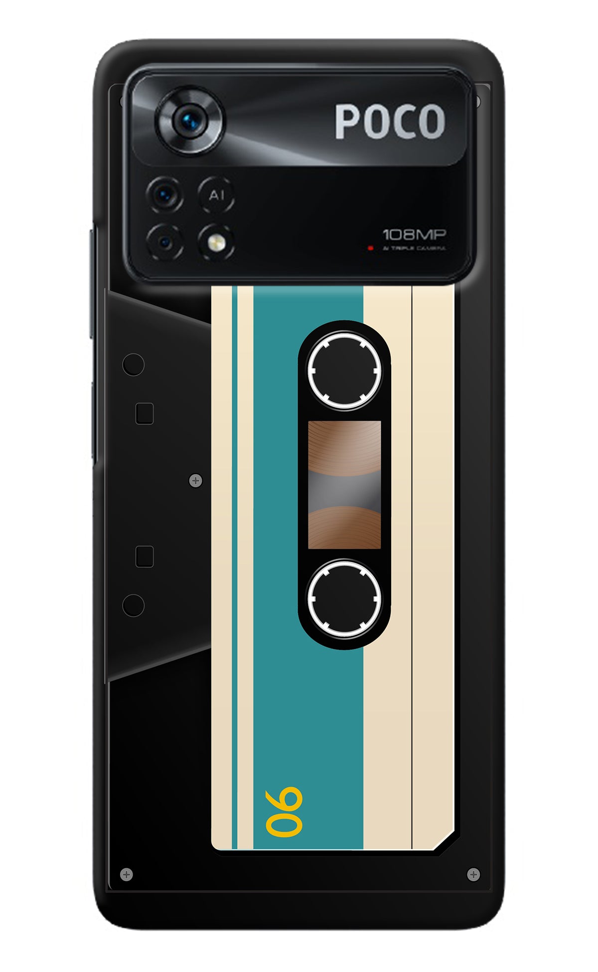 Cassette Poco X4 Pro Back Cover