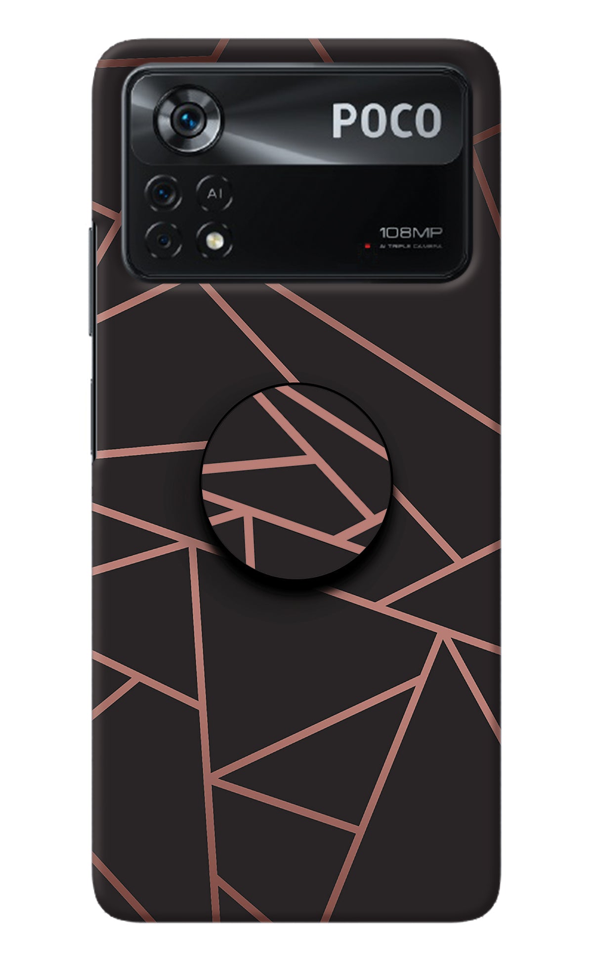 Geometric Pattern Poco X4 Pro Pop Case