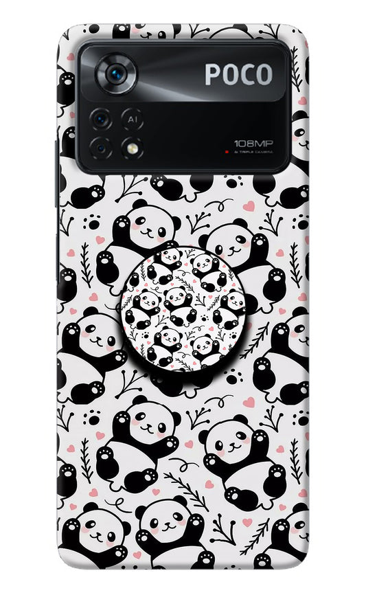 Cute Panda Poco X4 Pro Pop Case