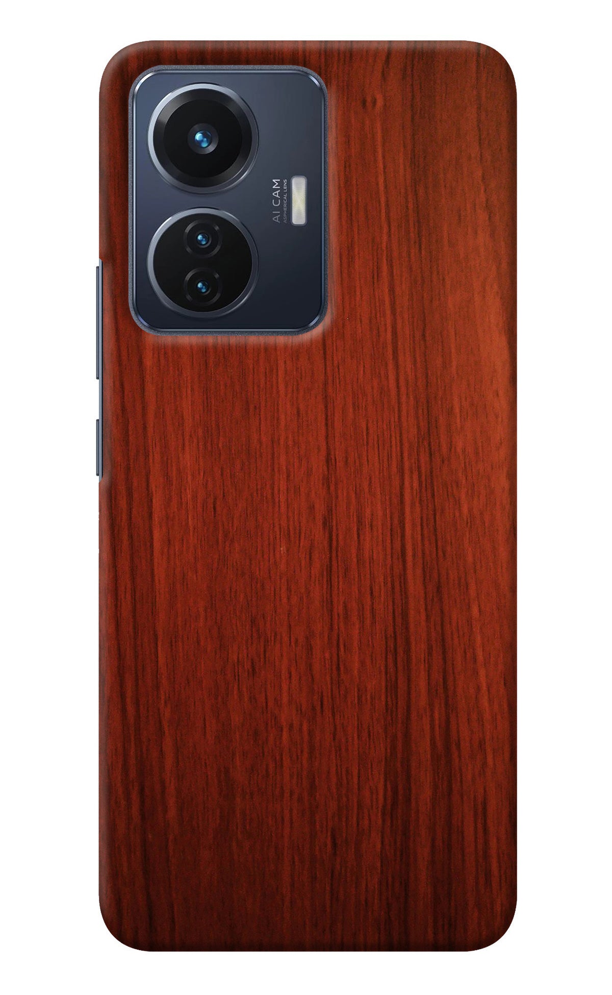 Wooden Plain Pattern Vivo T1 44W Back Cover