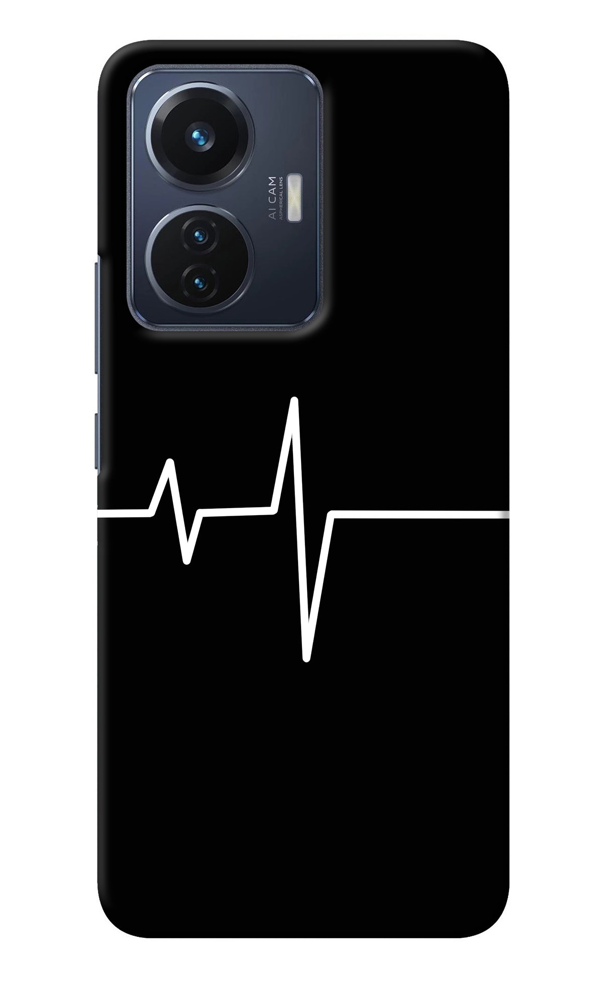 Heart Beats Vivo T1 44W Back Cover