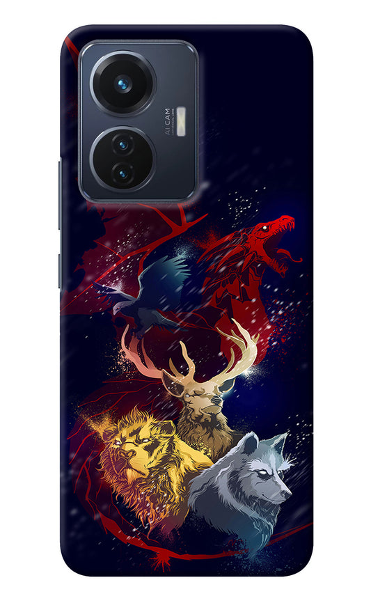 Game Of Thrones Vivo T1 44W Back Cover