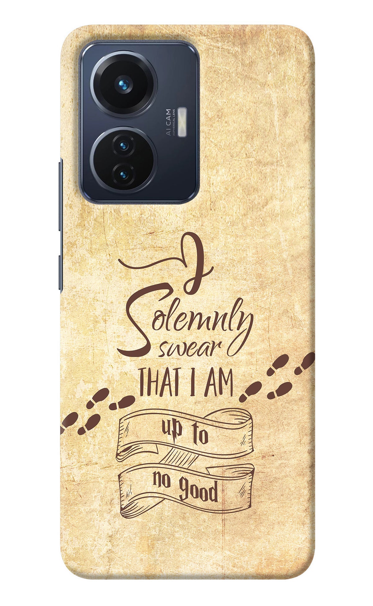 I Solemnly swear that i up to no good Vivo T1 44W Back Cover