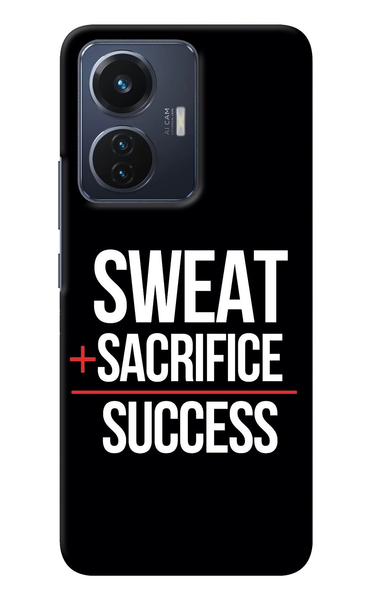 Sweat Sacrifice Success Vivo T1 44W Back Cover