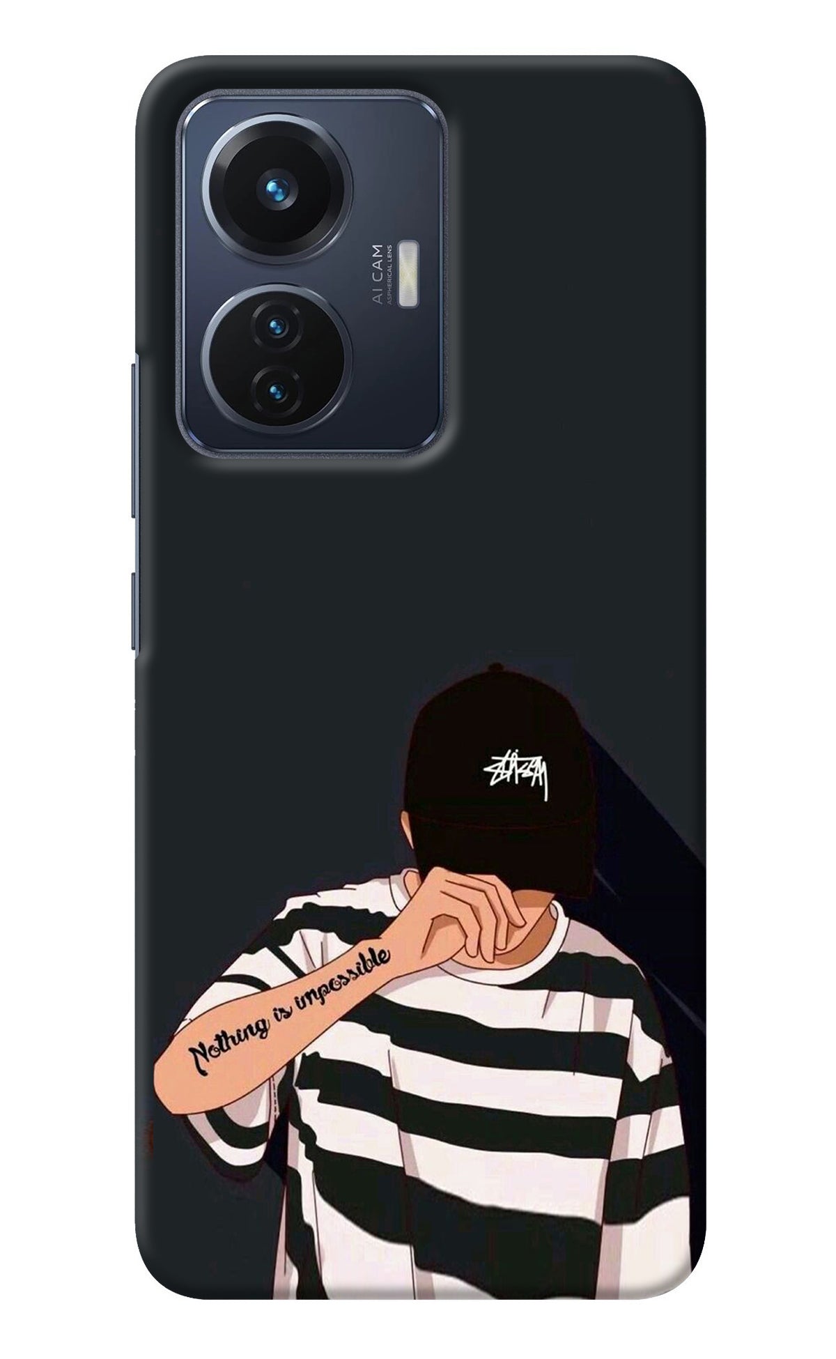 Aesthetic Boy Vivo T1 44W Back Cover