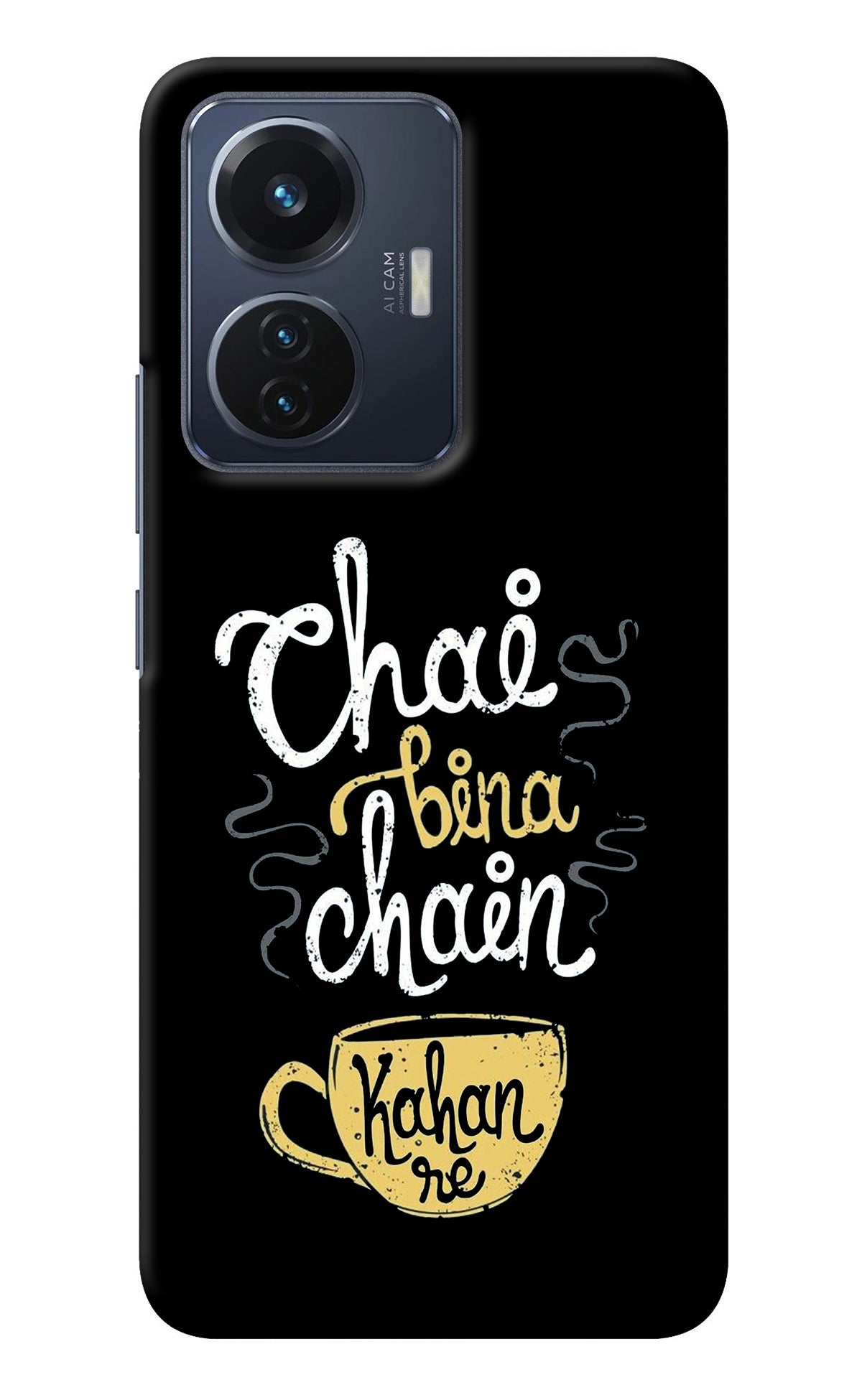 Chai Bina Chain Kaha Re Vivo T1 44W Back Cover