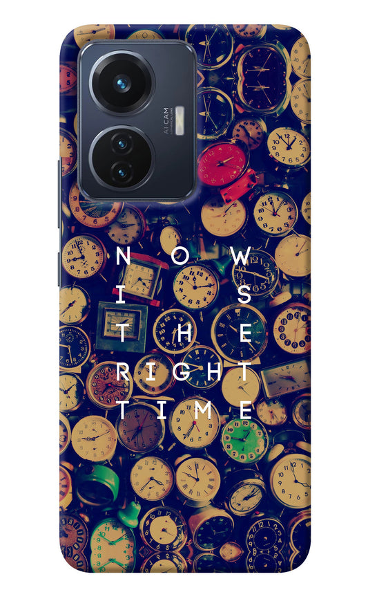 Now is the Right Time Quote Vivo T1 44W Back Cover