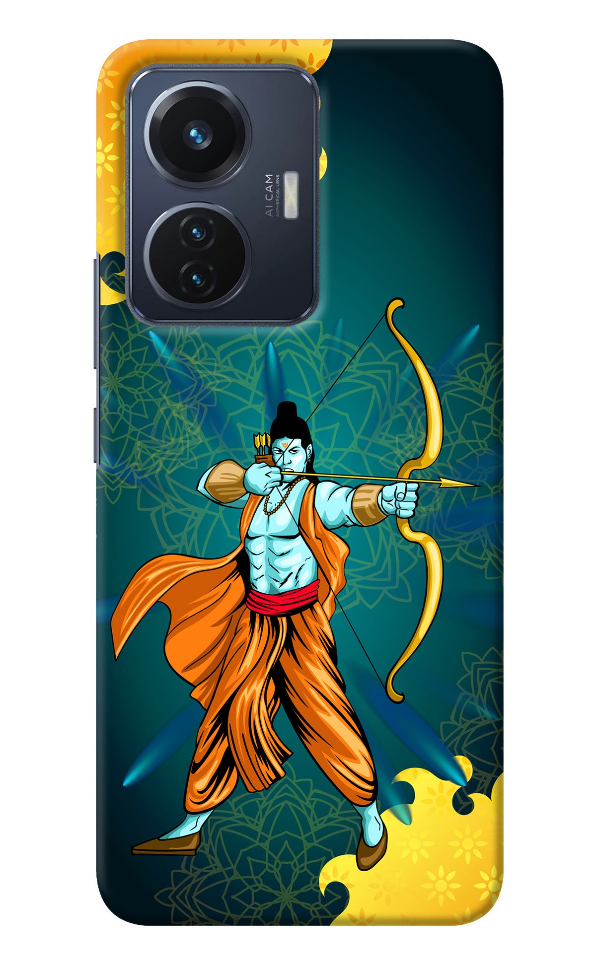 Lord Ram - 6 Vivo T1 44W Back Cover