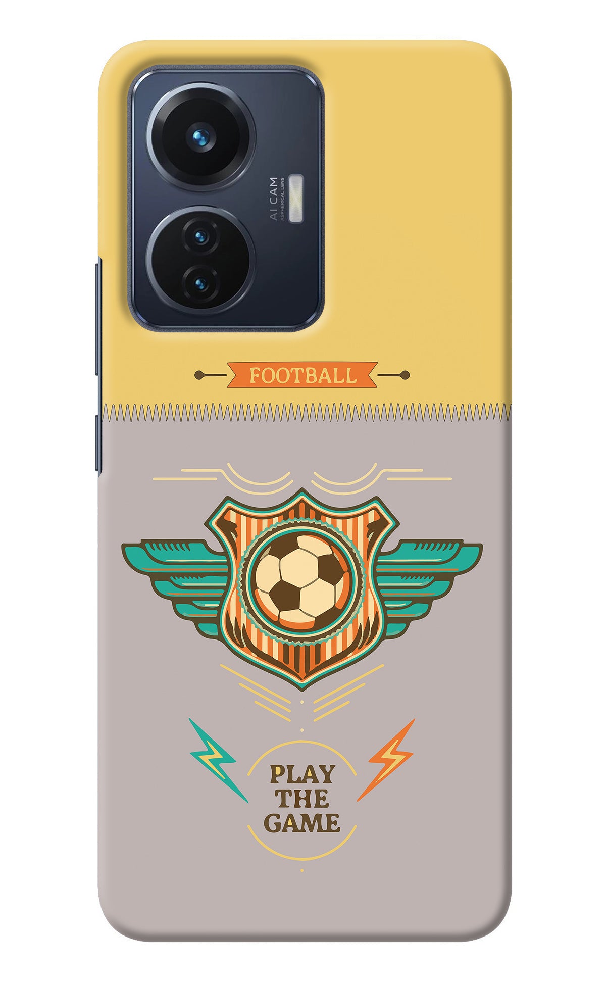 Football Vivo T1 44W Back Cover