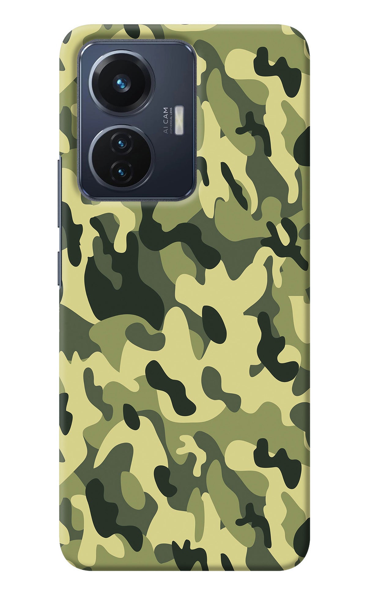 Camouflage Vivo T1 44W Back Cover