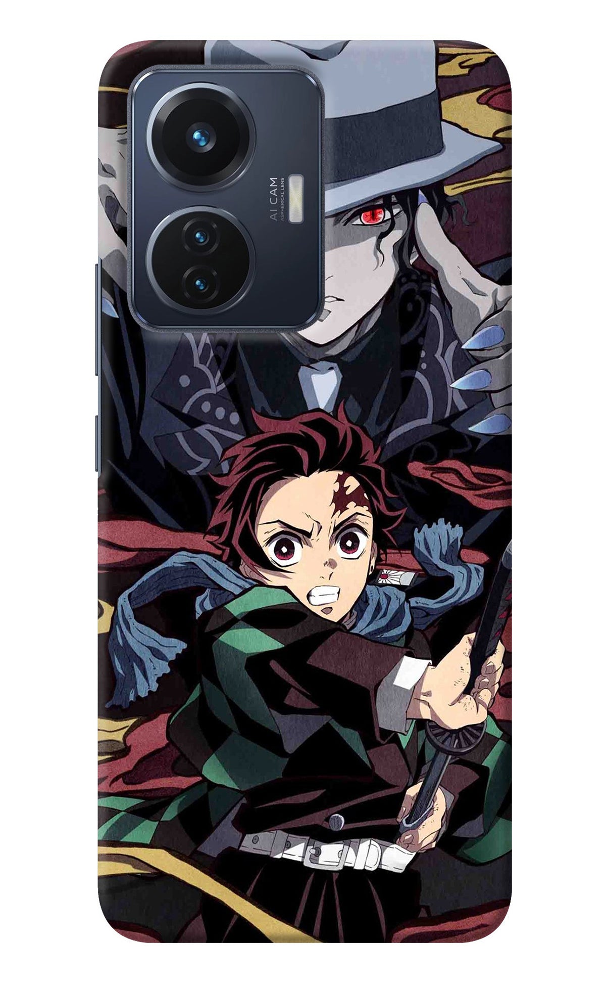 Demon Slayer Vivo T1 44W Back Cover