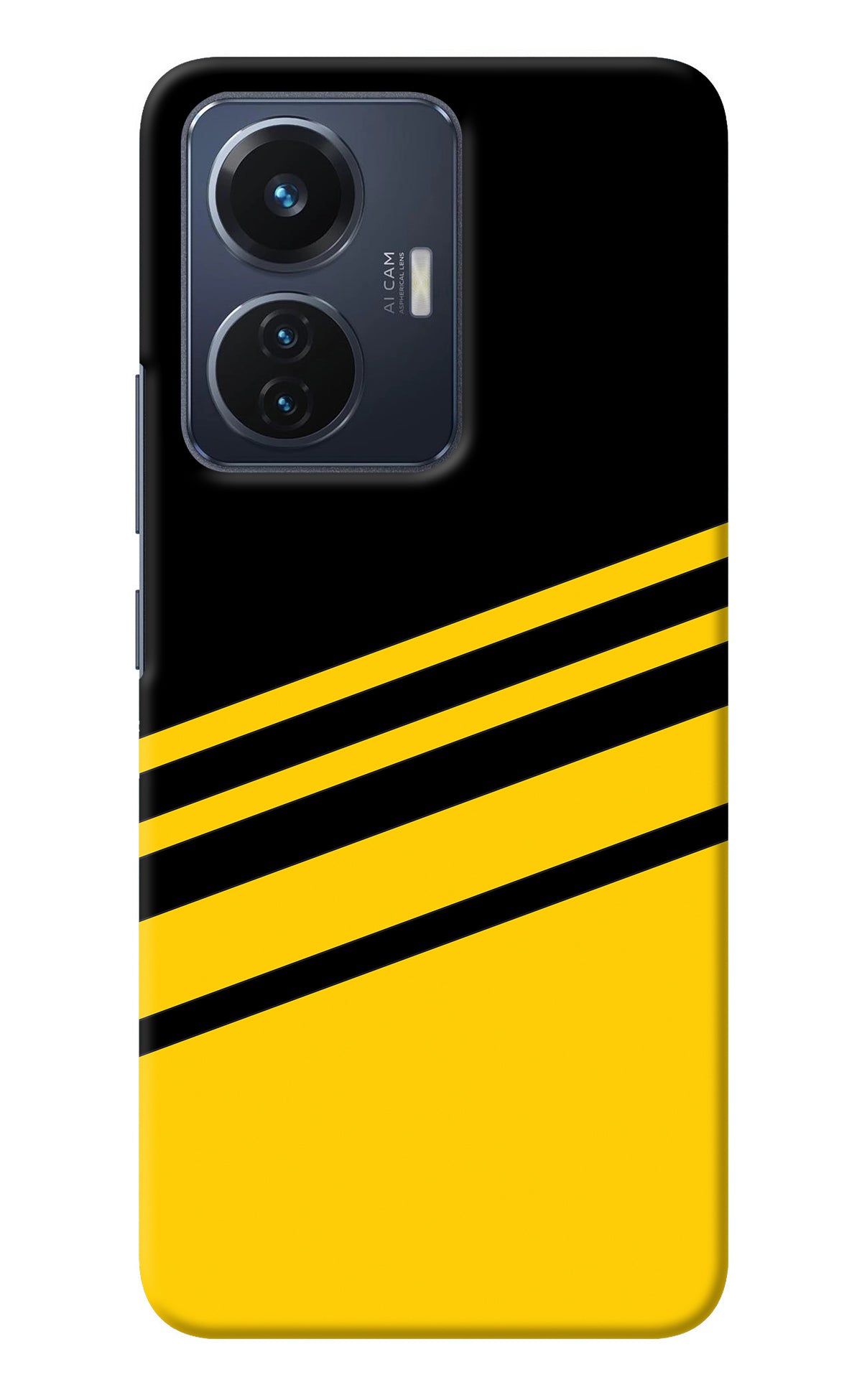 Yellow Shades Vivo T1 44W Back Cover