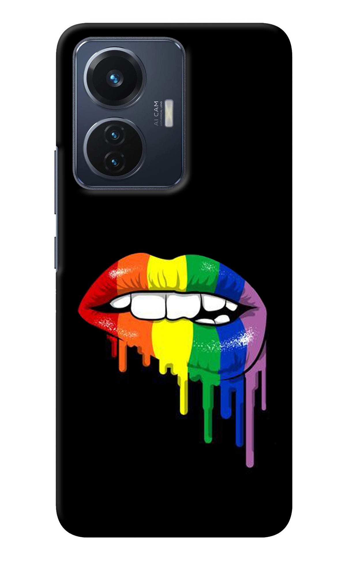 Lips Biting Vivo T1 44W Back Cover