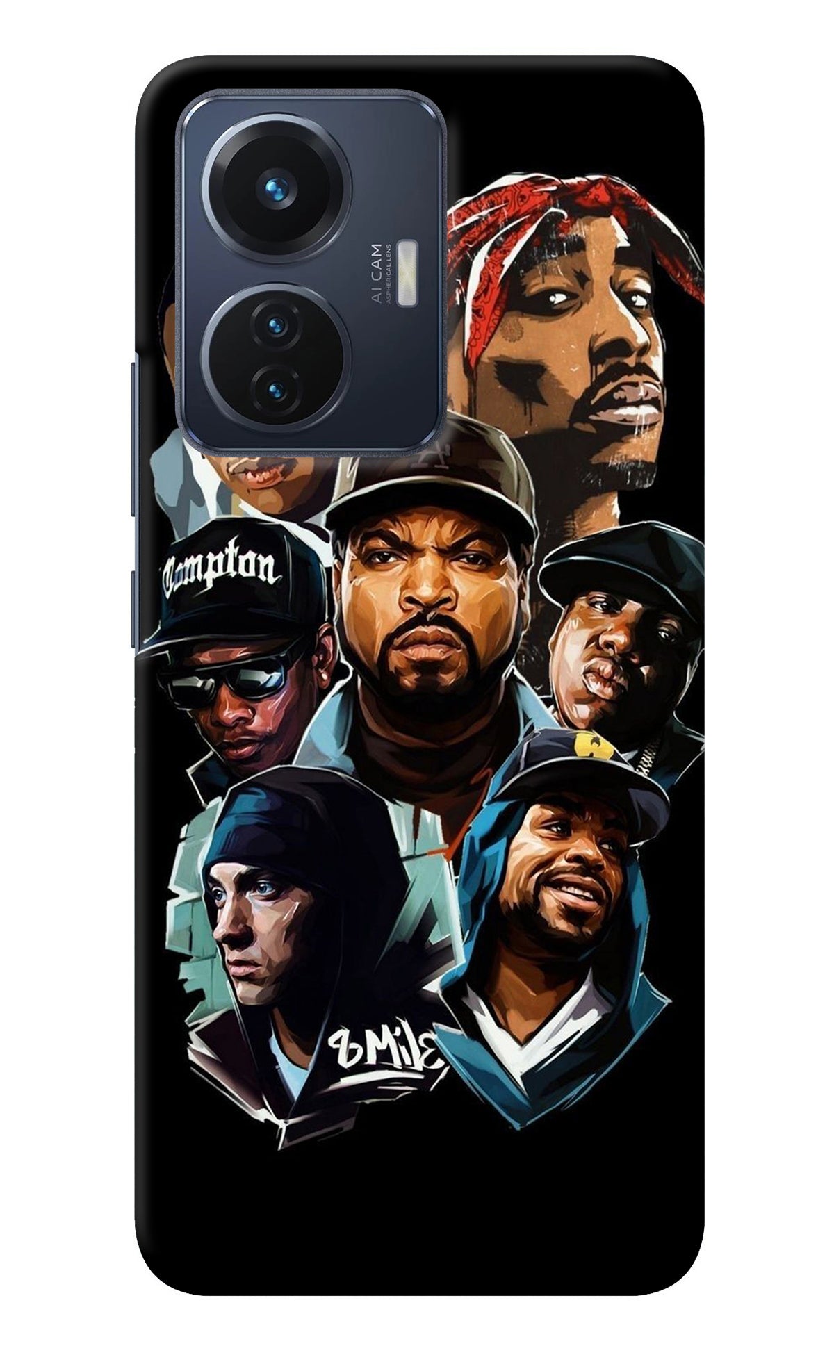 Rappers Vivo T1 44W Back Cover