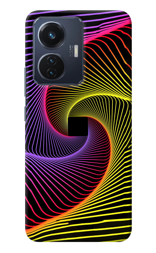 Colorful Strings Vivo T1 44W Back Cover