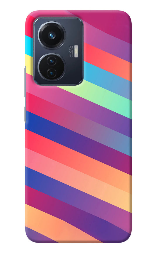 Stripes color Vivo T1 44W Back Cover