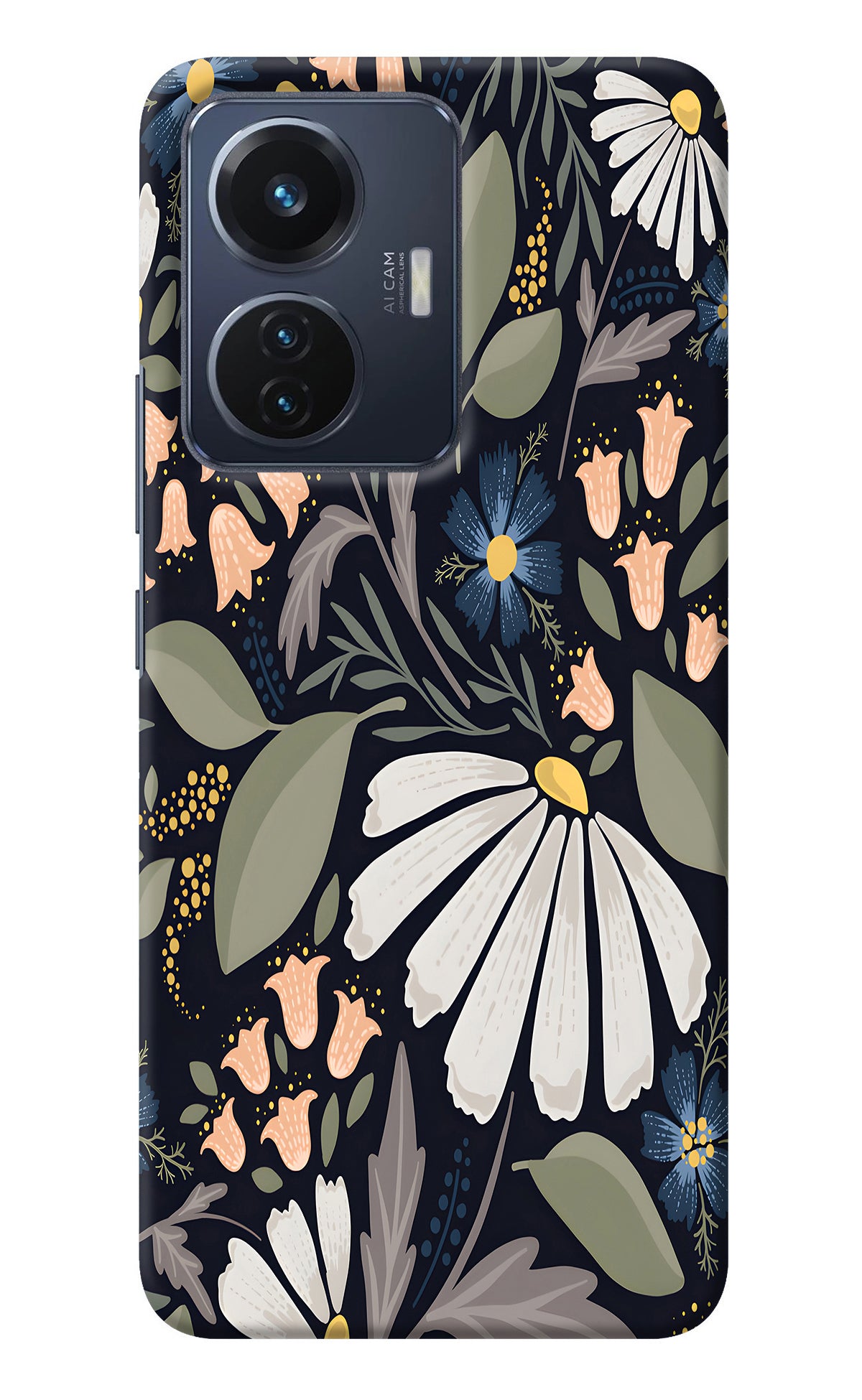 Flowers Art Vivo T1 44W Back Cover