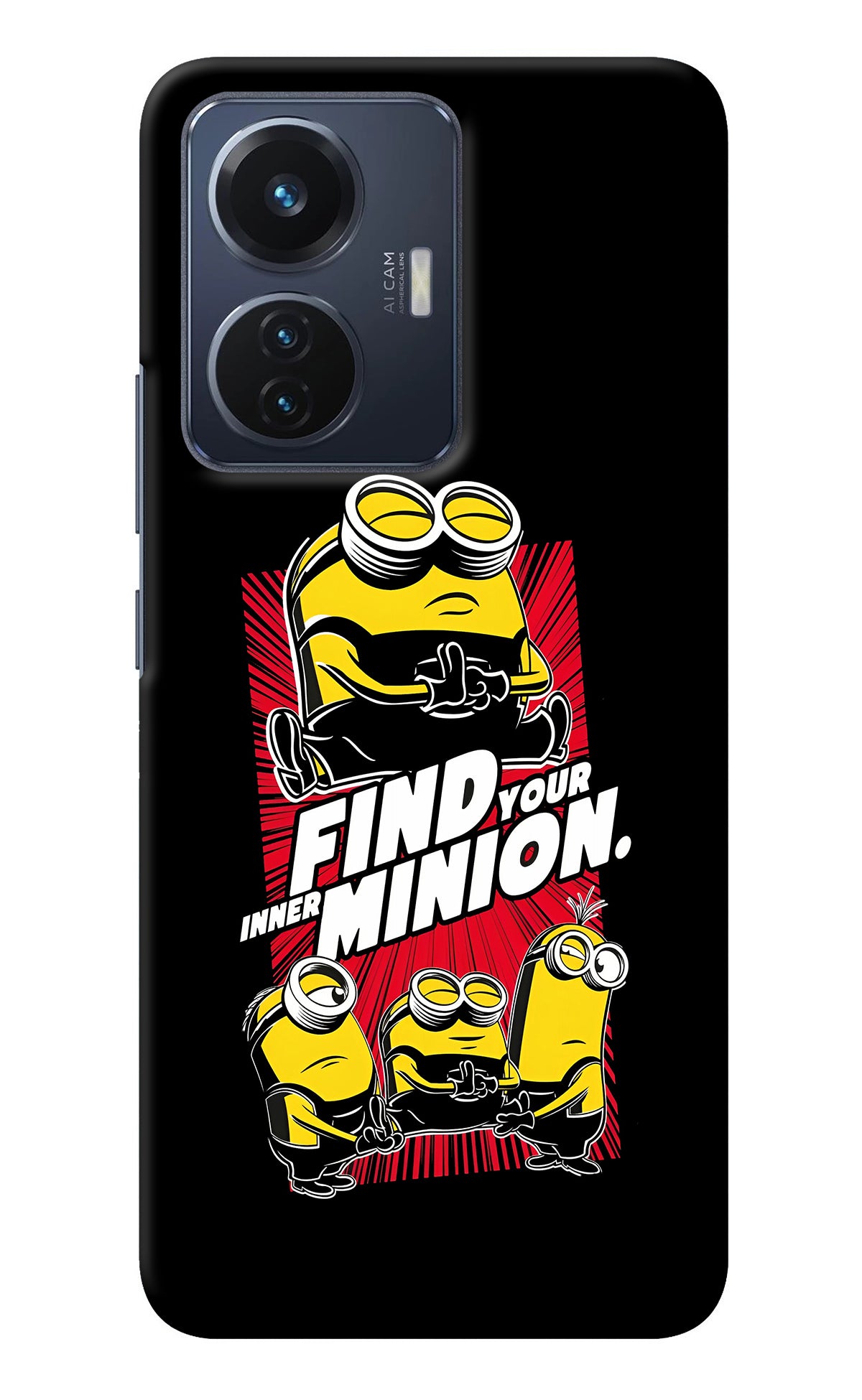 Find your inner Minion Vivo T1 44W Back Cover