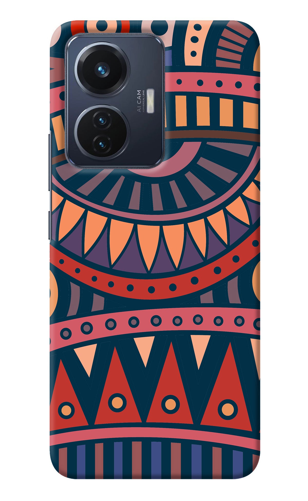 African Culture Design Vivo T1 44W Back Cover