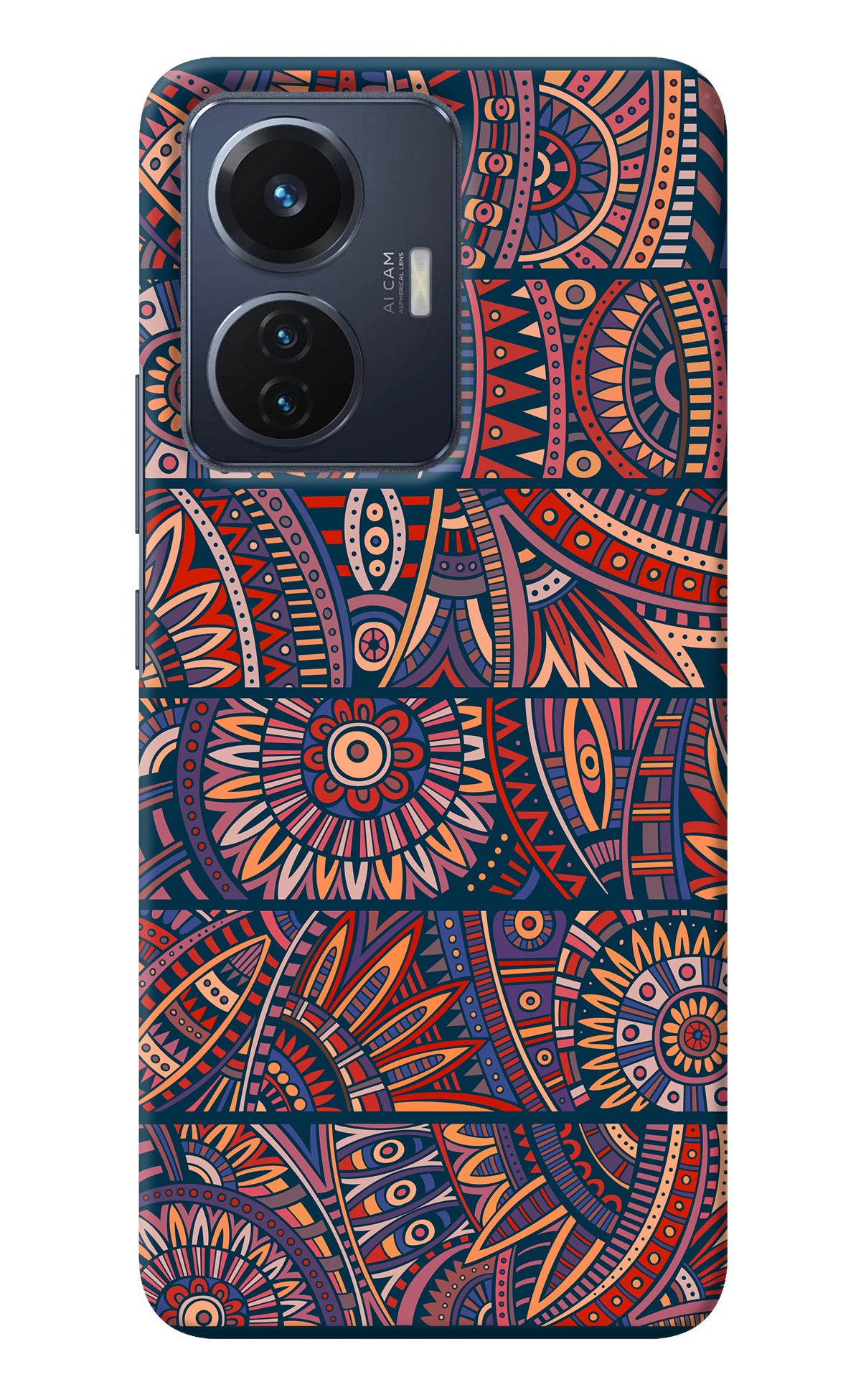 African Culture Design Vivo T1 44W Back Cover