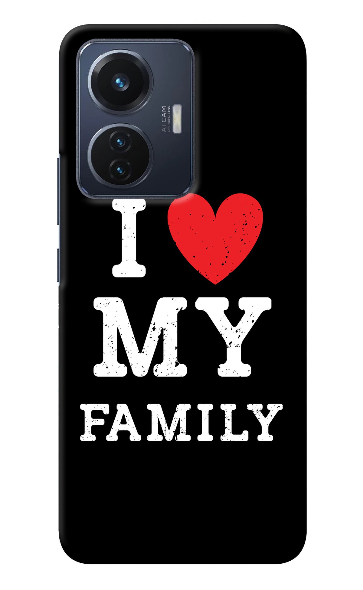 I Love My Family Vivo T1 44W Back Cover