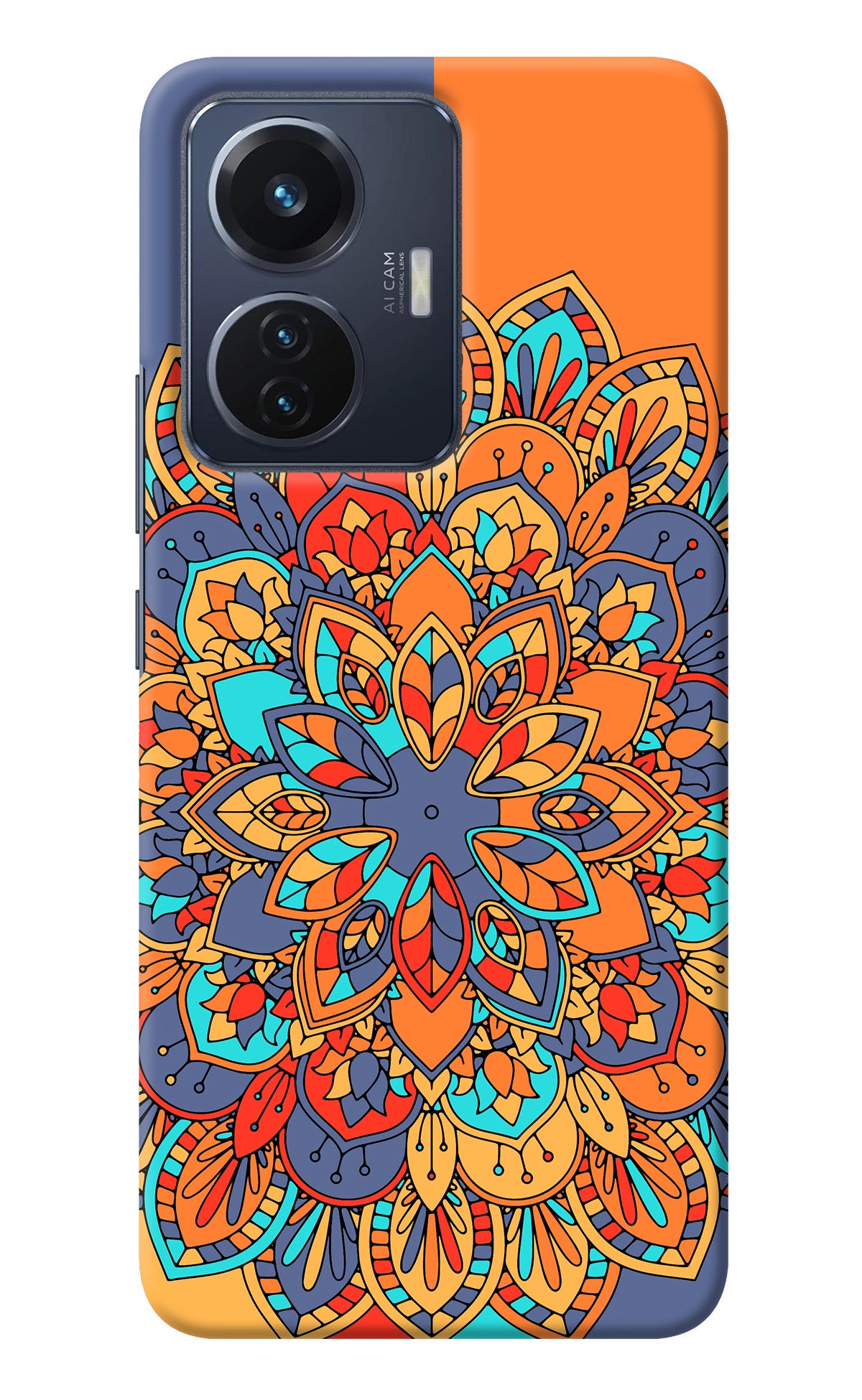 Color Mandala Vivo T1 44W Back Cover