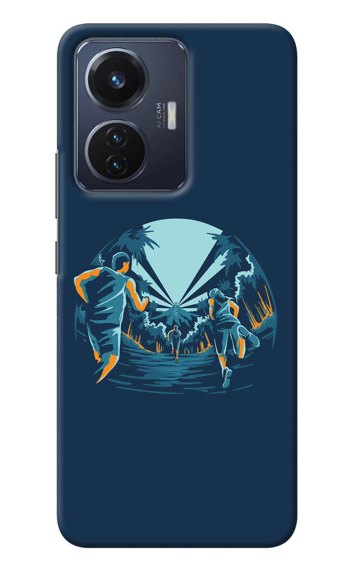 Team Run Vivo T1 44W Back Cover