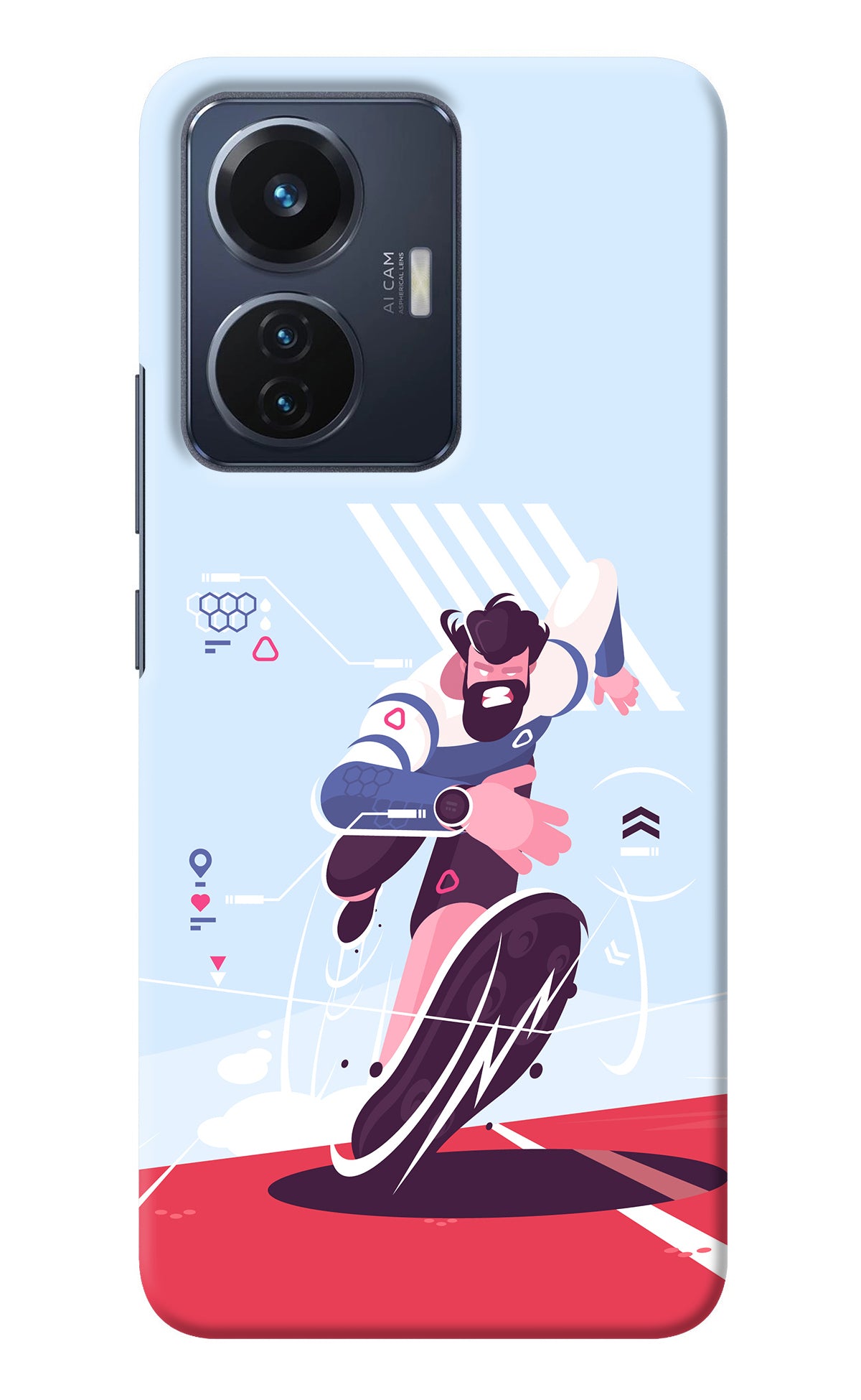 Run Pro Vivo T1 44W Back Cover