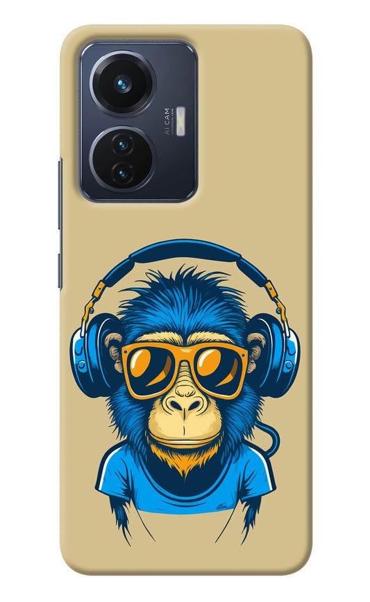 Monkey Headphone Vivo T1 44W Back Cover