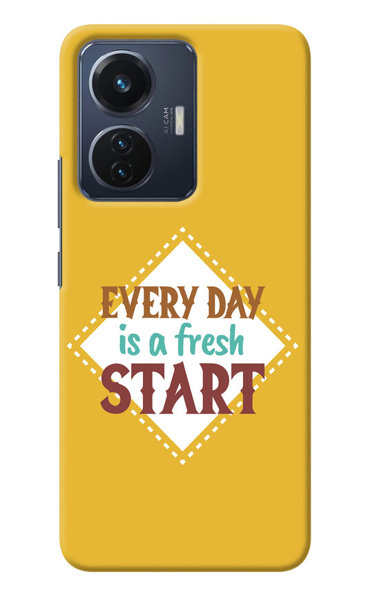 Every day is a Fresh Start Vivo T1 44W Back Cover