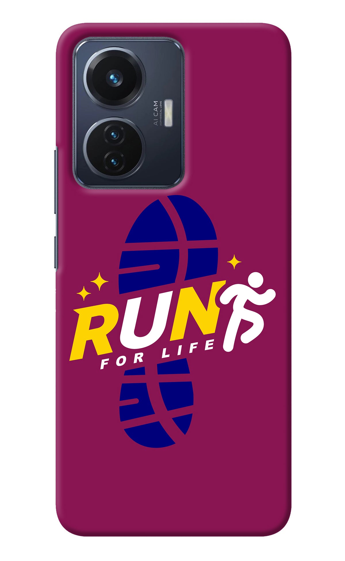 Run for Life Vivo T1 44W Back Cover