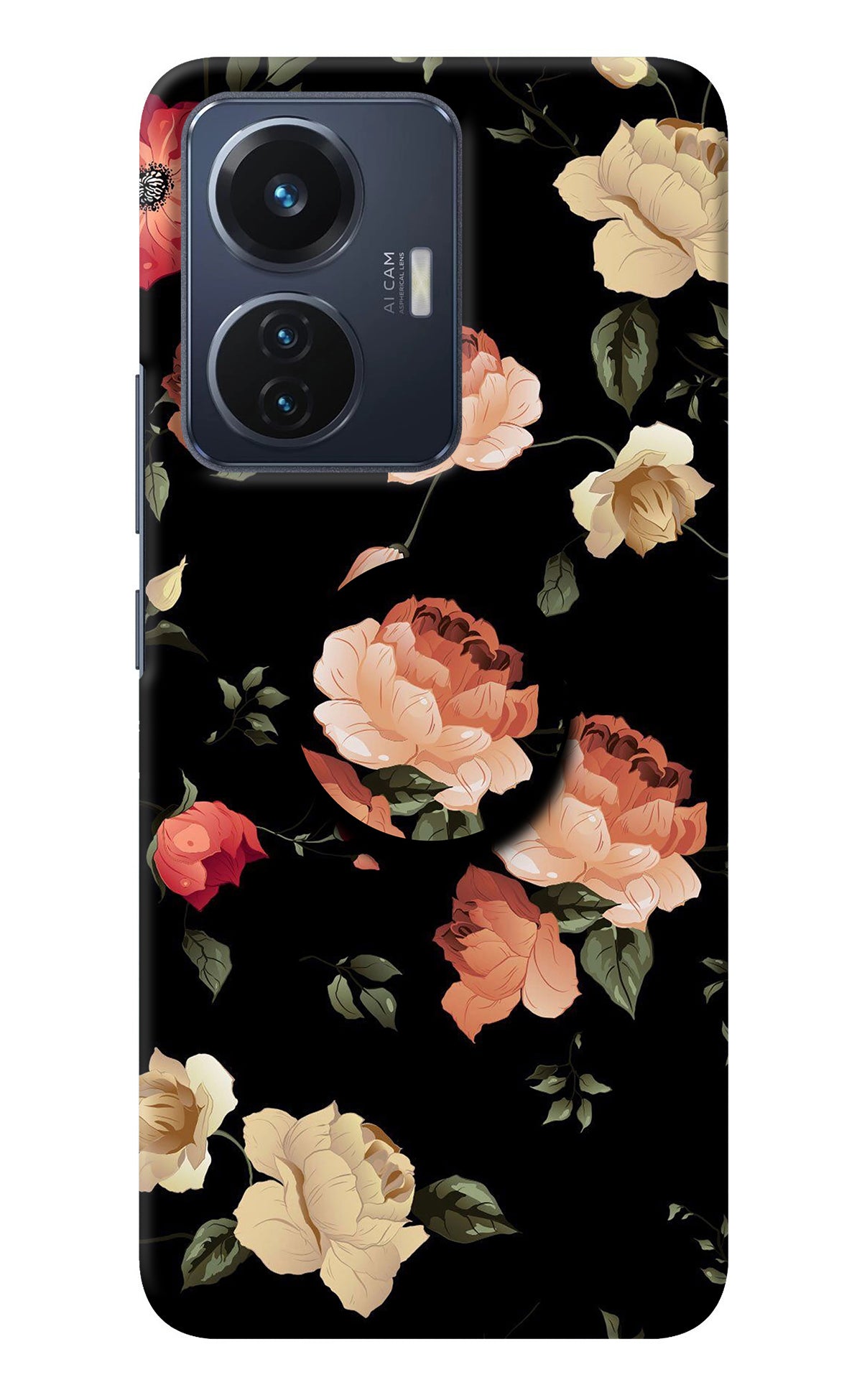 Flowers Vivo T1 44W Pop Case