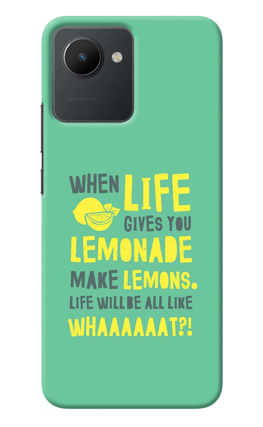 Quote Realme C30 Back Cover