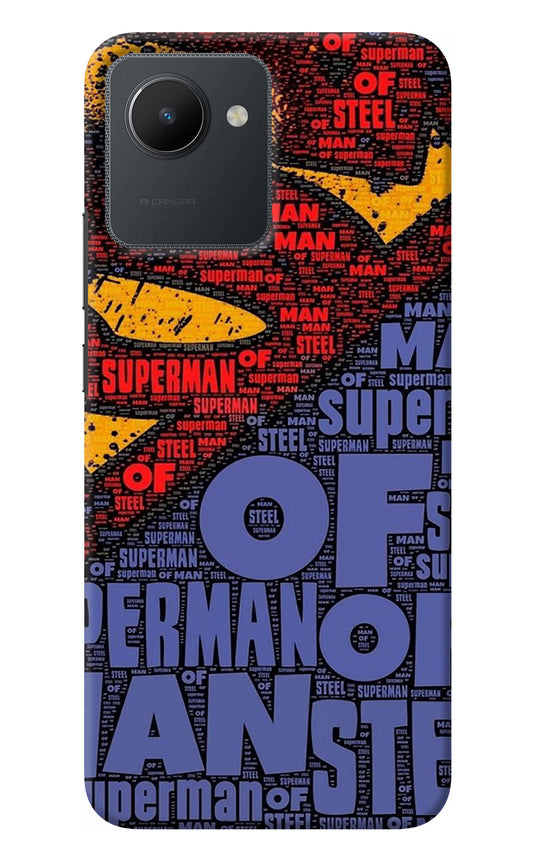 Superman Realme C30 Back Cover