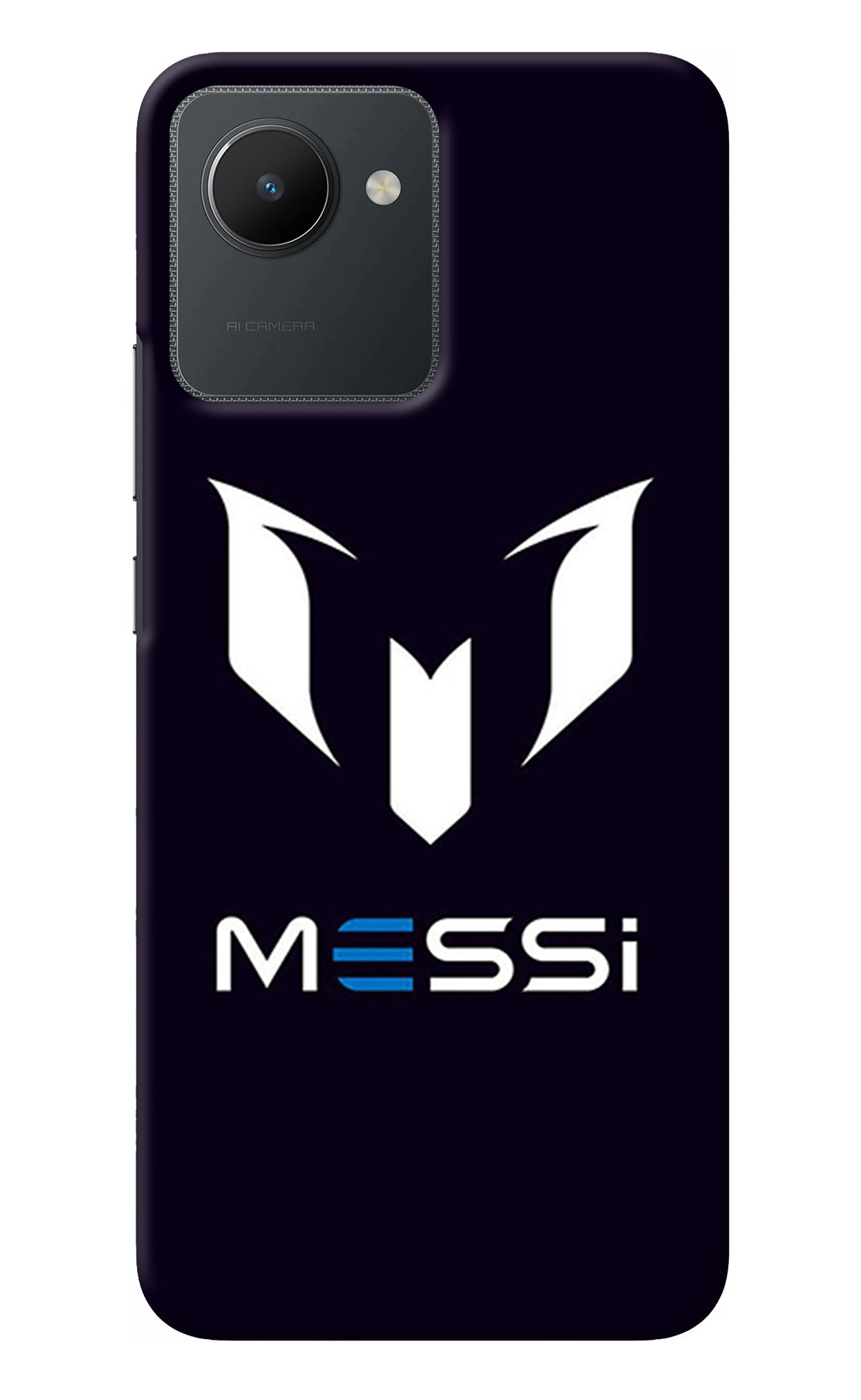 Messi Logo Realme C30 Back Cover