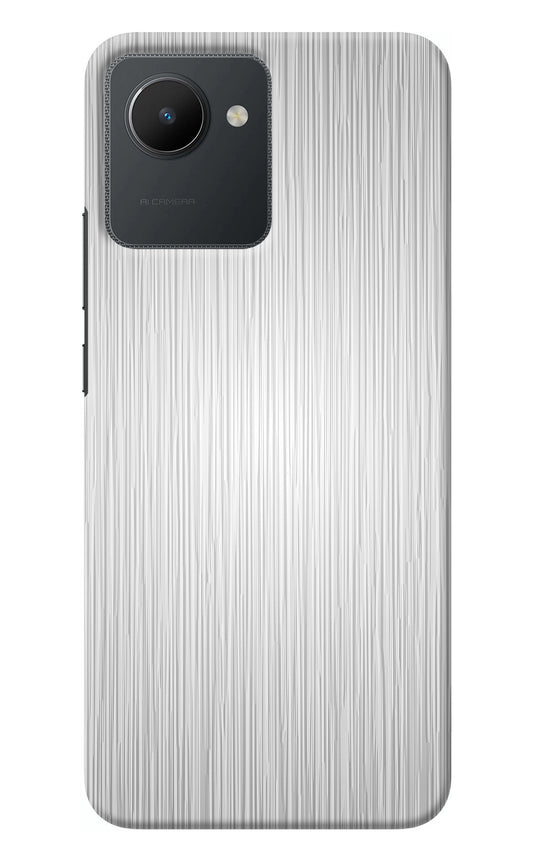 Wooden Grey Texture Realme C30 Back Cover