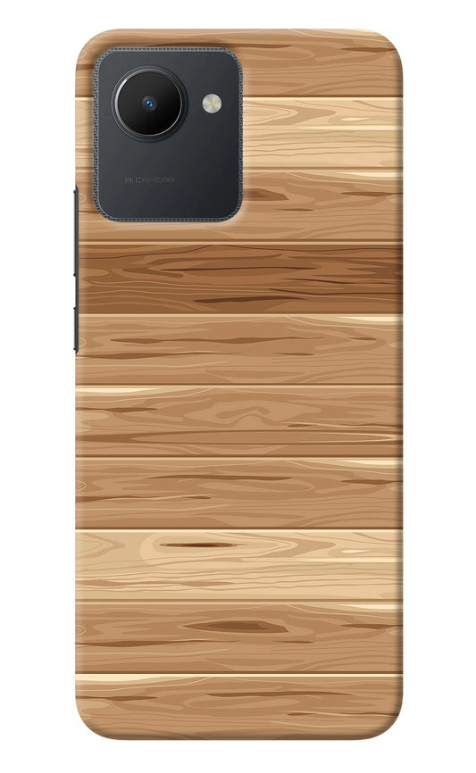 Wooden Vector Realme C30 Back Cover