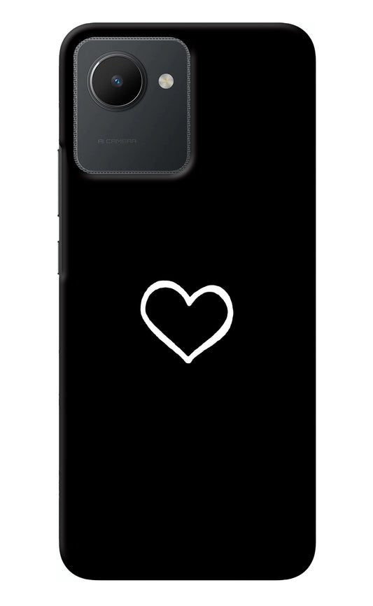 Heart Realme C30 Back Cover