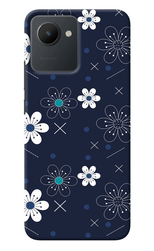 Flowers Realme C30 Back Cover