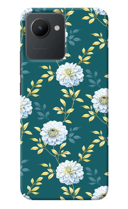 Flowers Realme C30 Back Cover