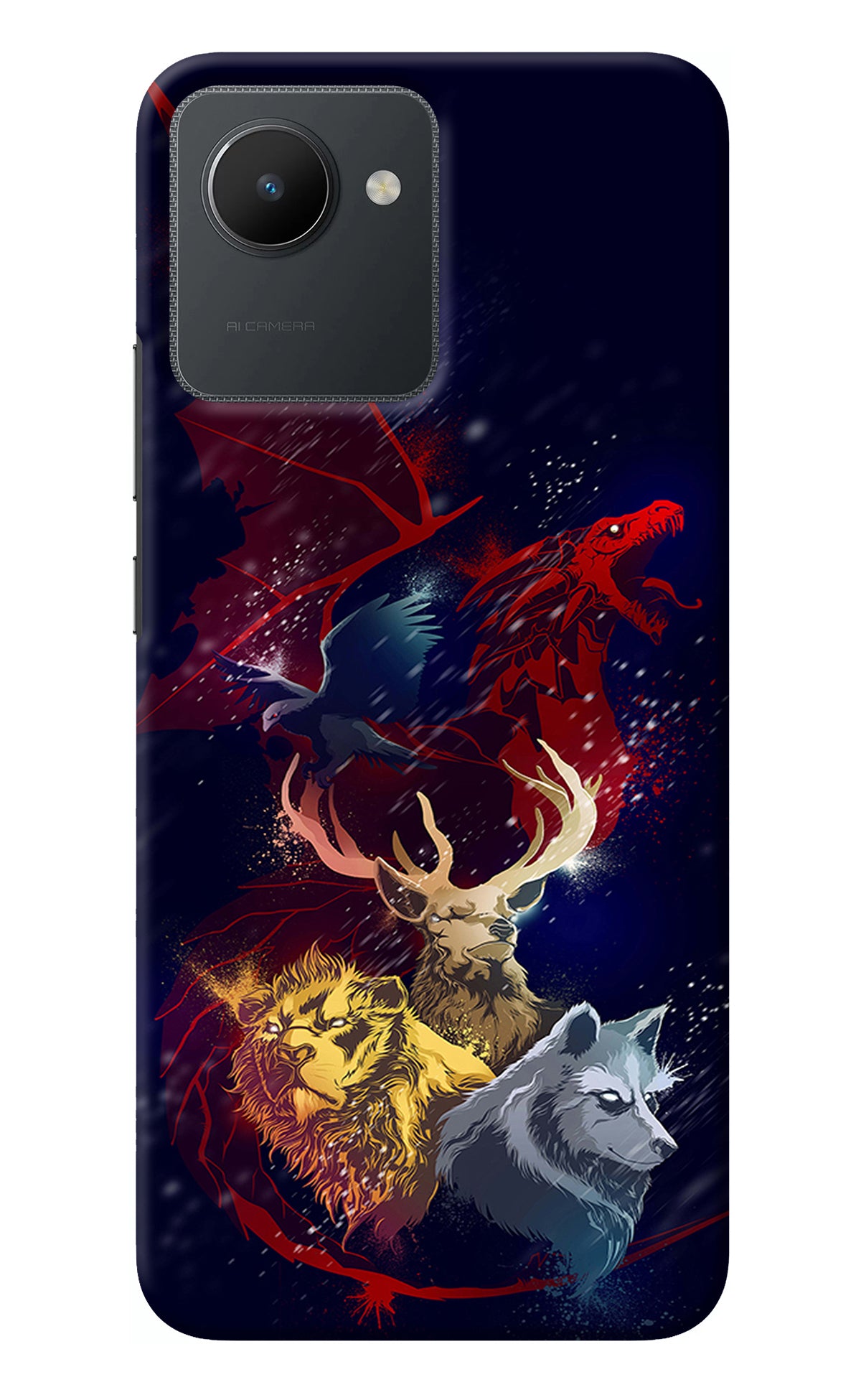 Game Of Thrones Realme C30 Back Cover