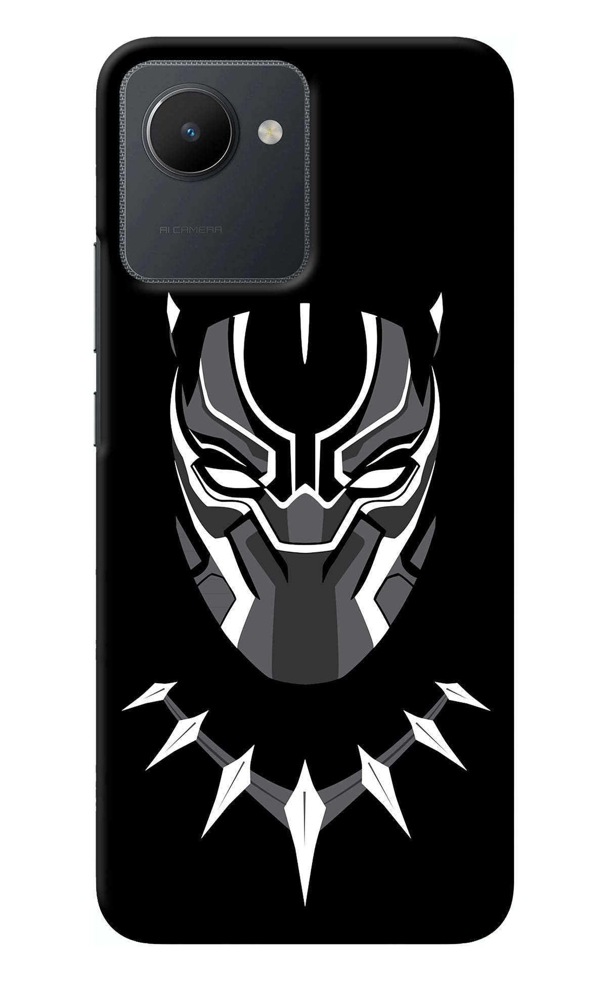 Black Panther Realme C30 Back Cover