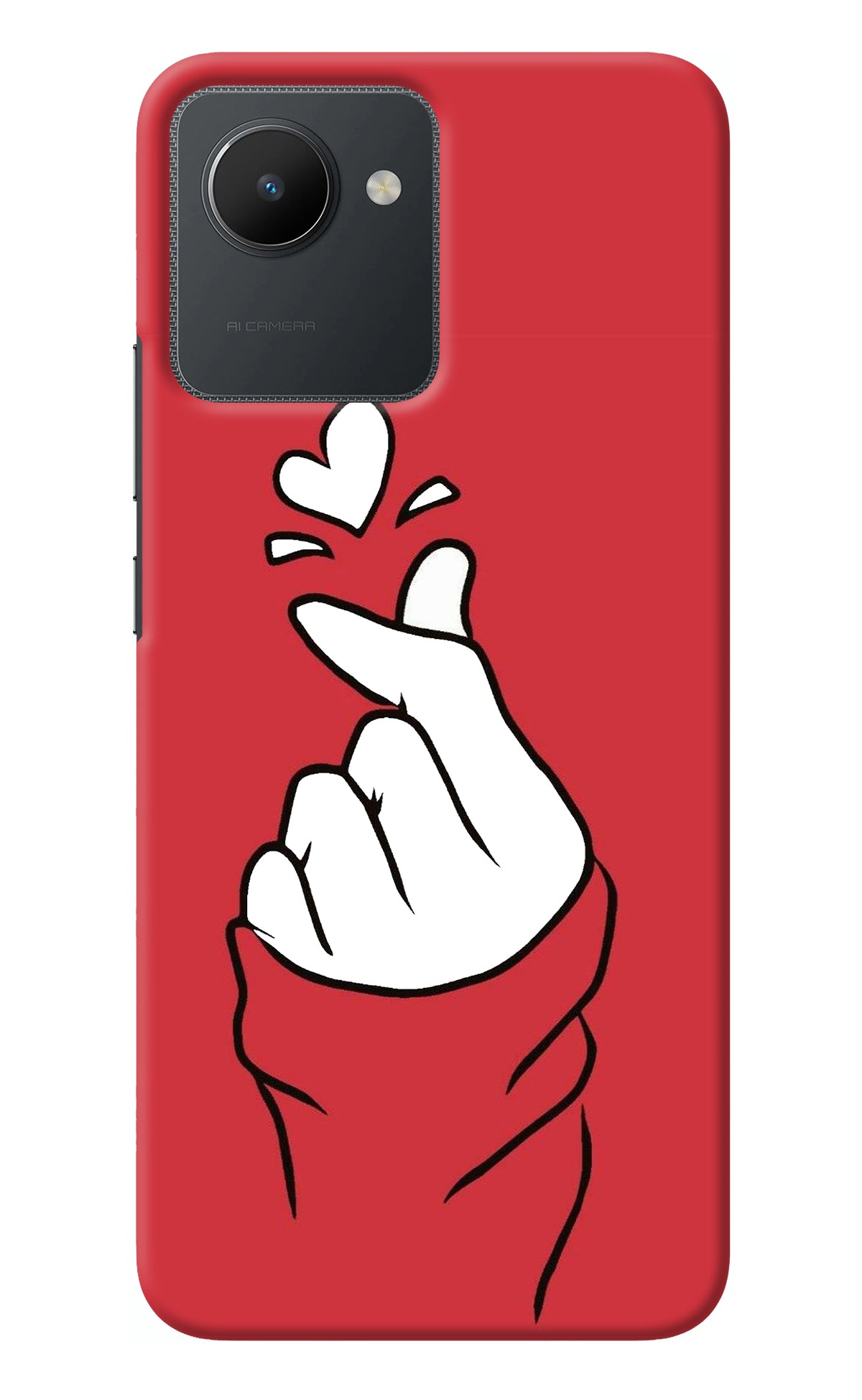 Korean Love Sign Realme C30 Back Cover