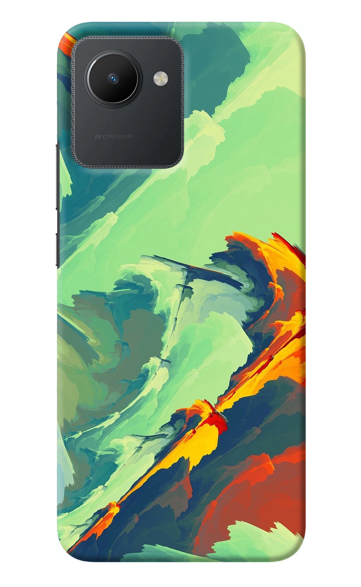 Paint Art Realme C30 Back Cover