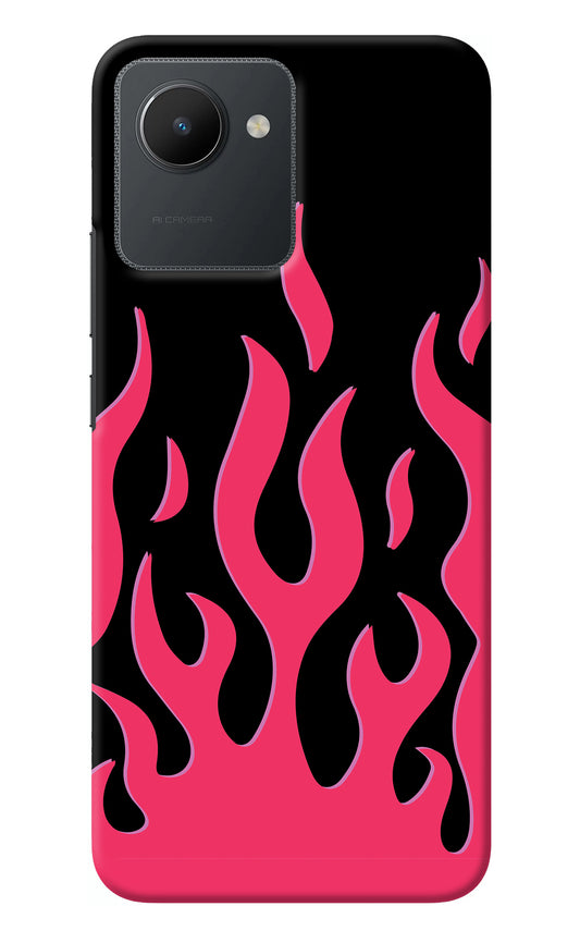 Fire Flames Realme C30 Back Cover