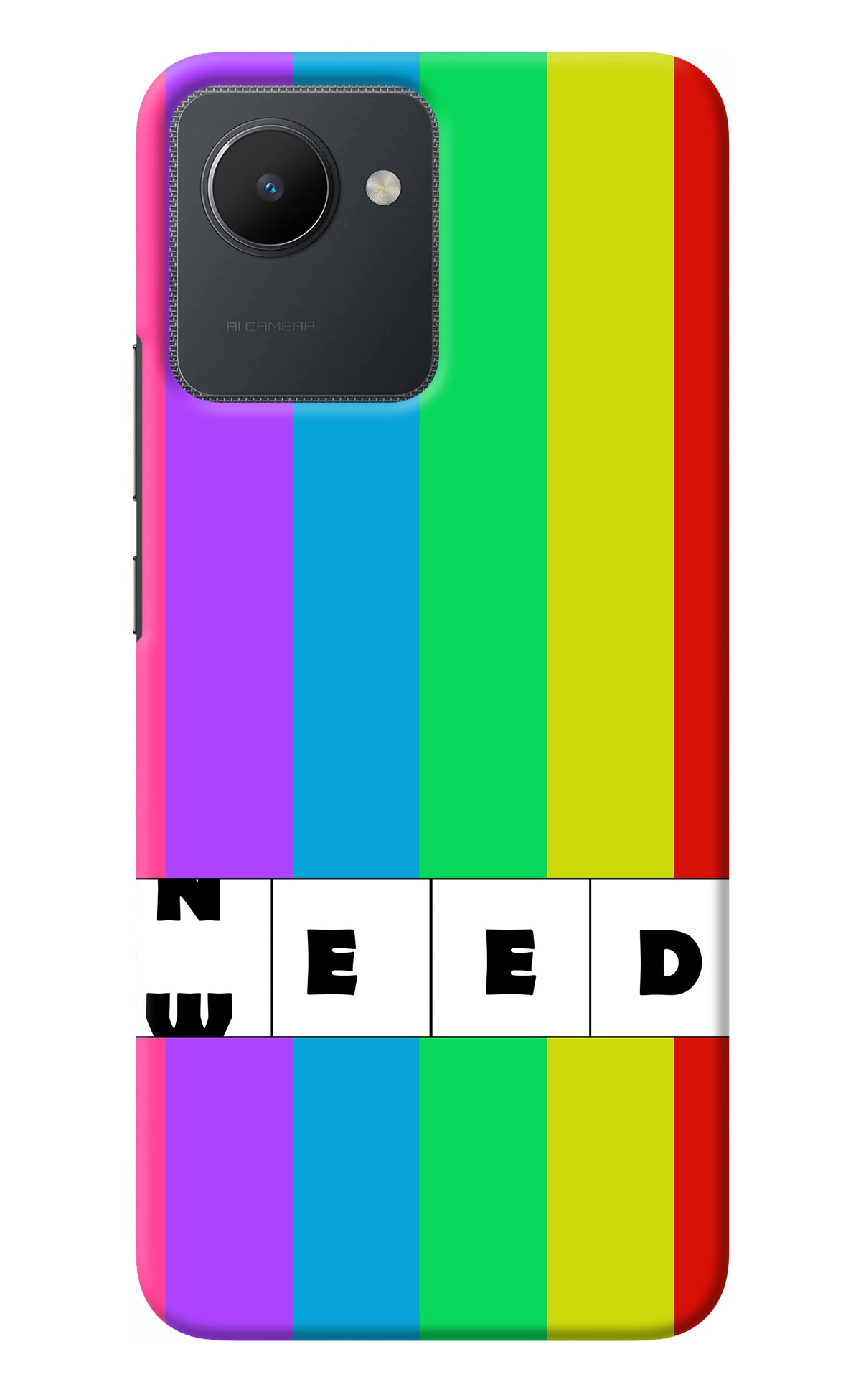 Need Weed Realme C30 Back Cover